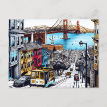 San Francisco, California seriebok konststil