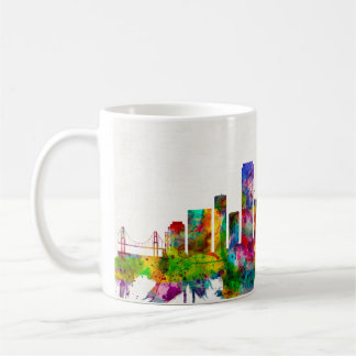 San Francisco California Skyline Kaffemugg