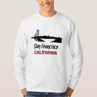 San Francisco California Unisex Långärmad Tee