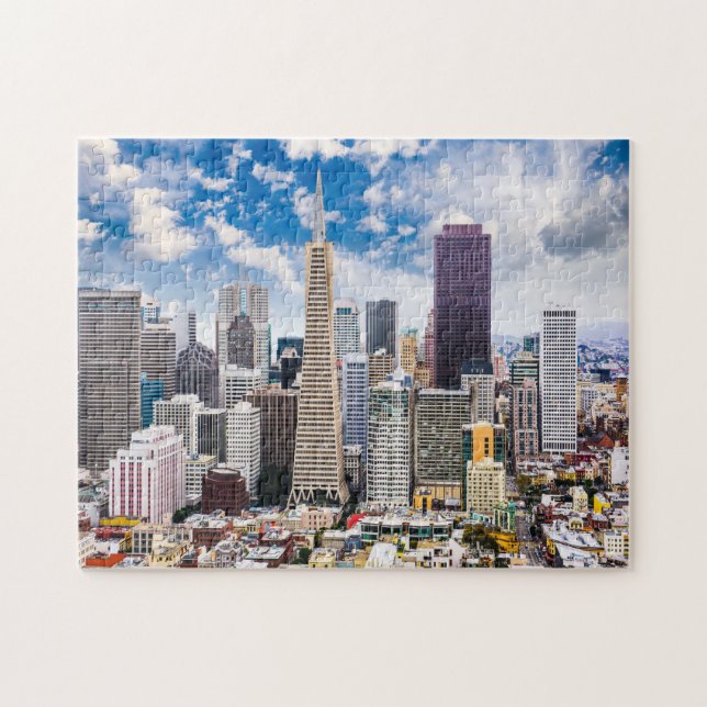 San Francisco California USA Jigszle Puzzle Pussel (Horisontell)