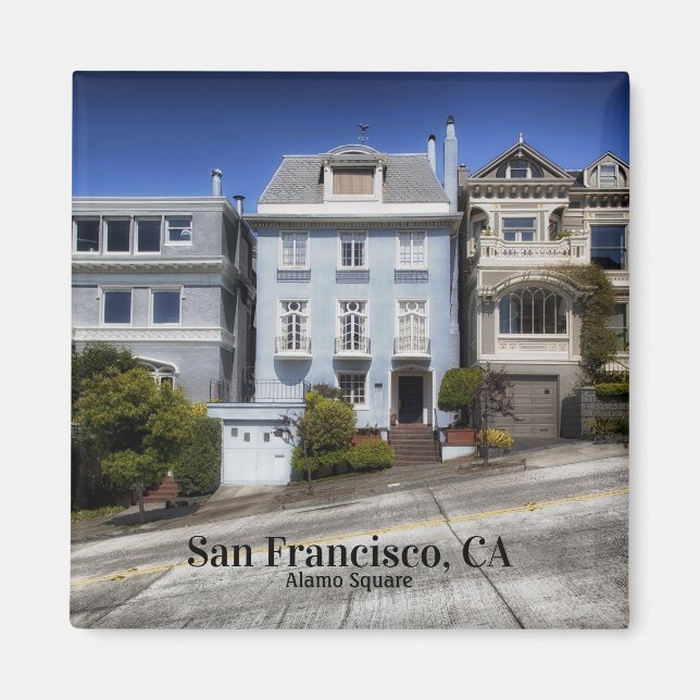 San Francisco California Victorians Magnet (Framsidan)