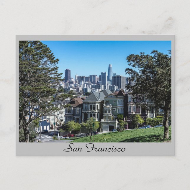 San Francisco California Vykort (Framsida)