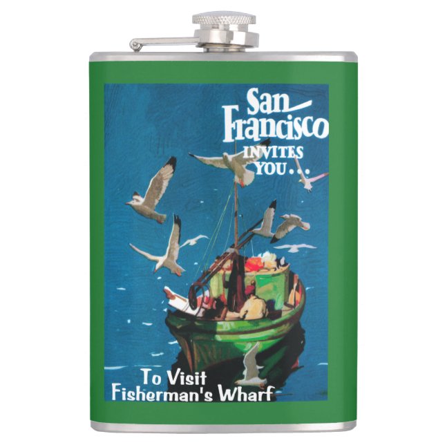 San Francisco CaliforniaFishermans hamnplats Fickplunta (Framsidan)