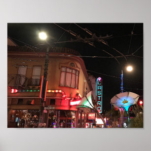 San Francisco Castro-signatur nr 1 Poster