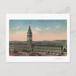 San Francisco, CAUnion Ferry Terminal Byggnad Vykort
