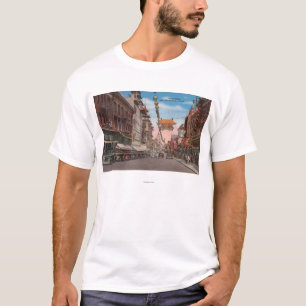 San Francisco CAView av Chinatown den huvudsakliga Tee