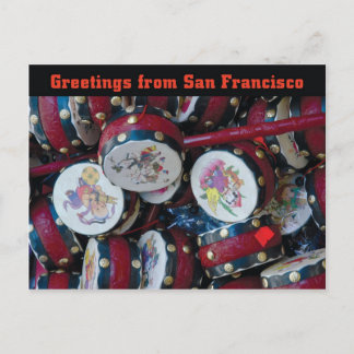 San Francisco-Chinans vykort