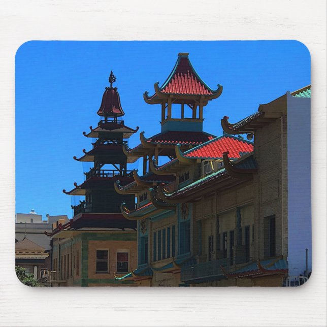 San Francisco Chinatown #10 Mouse Pad Musmatta (Framsidan)