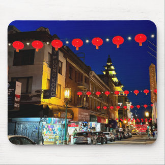 San Francisco Chinatown #11 Mouse Pad Musmatta