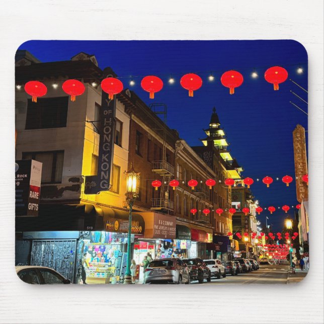 San Francisco Chinatown #11 Mouse Pad Musmatta (Framsidan)