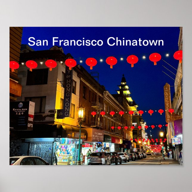 San Francisco Chinatown #11 Poster (Framsidan)