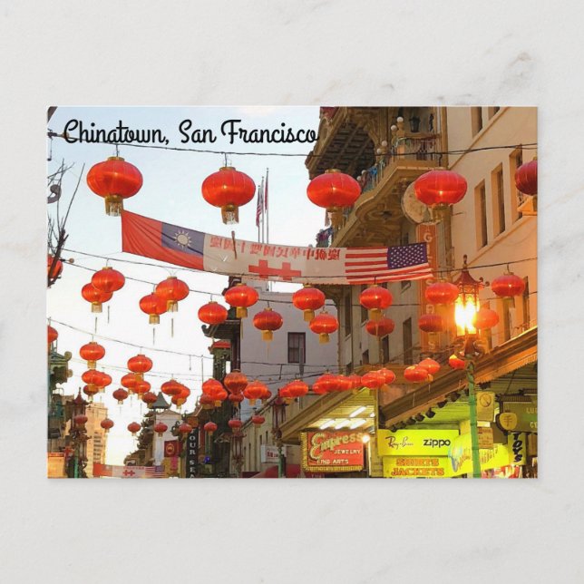 San Francisco Chinatown #5-2 vykort (Framsida)