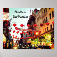 San Francisco Chinatown #5 Poster