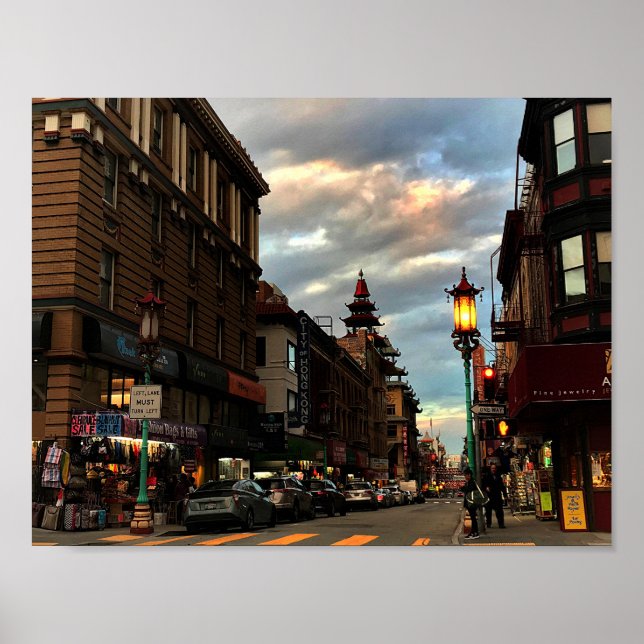 San Francisco Chinatown #6 Poster (Framsidan)