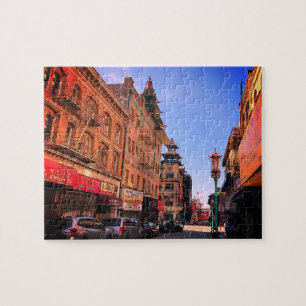 San Francisco Chinatown #7 Jigszle Puzzle Pussel