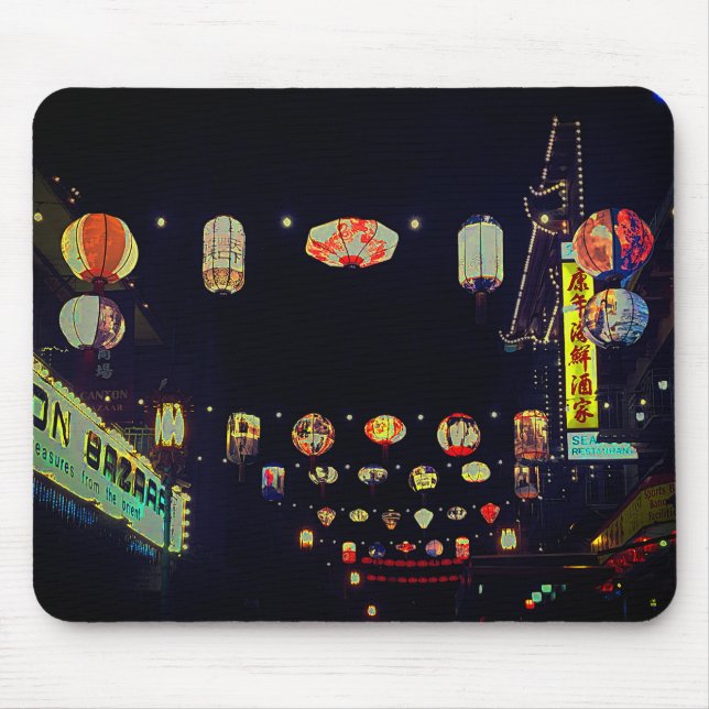 San Francisco Chinatown Lanterns #5 Mus Pad Musmatta (Framsidan)