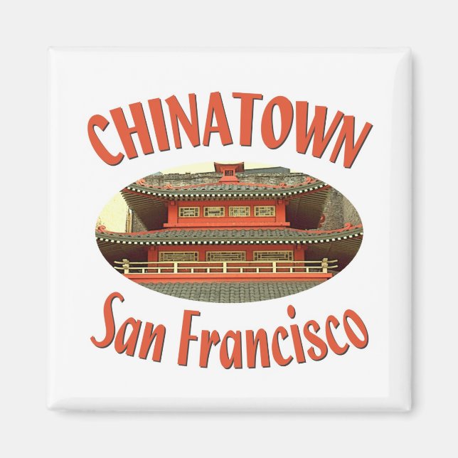 San Francisco Chinatown Magnet (Framsidan)
