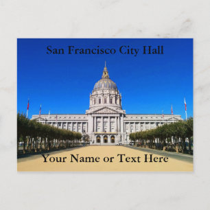 San Francisco City Hall #1-2 vykort