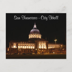 San Francisco City Hall #3 vykort