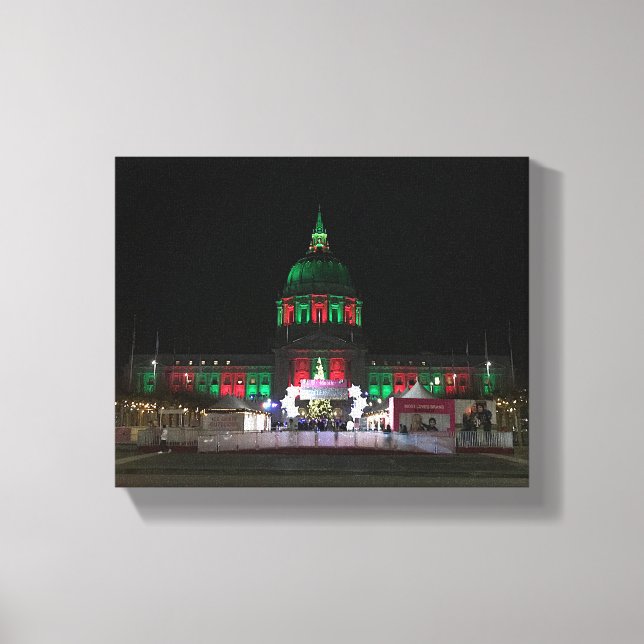 San Francisco City Hall #4 Canvas (Framsida)