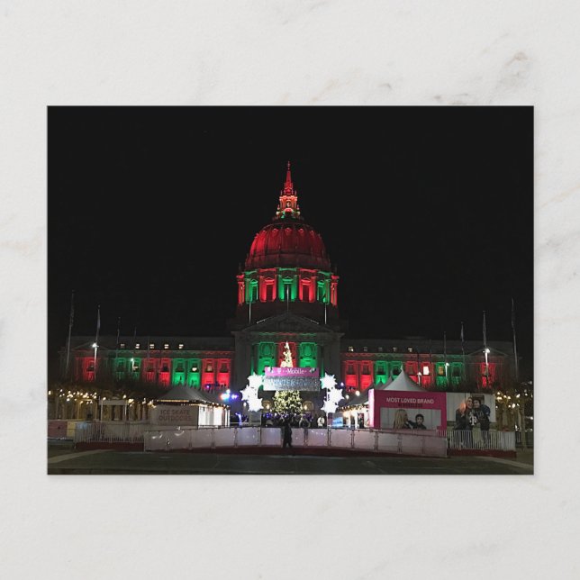 San Francisco City Hall #5 vykort (Framsida)