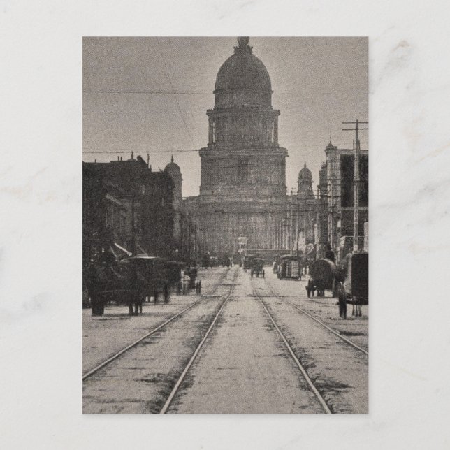 San Francisco City Hall från 8th St Vykort (Framsida)