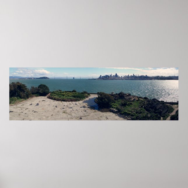 SAN FRANCISCO CITY PANORAMA POSTER (Framsidan)