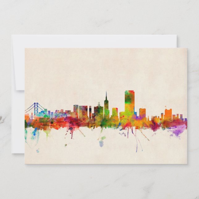 San Francisco City Skyline (Framsida)