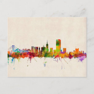 San Francisco City Skyline Vykort