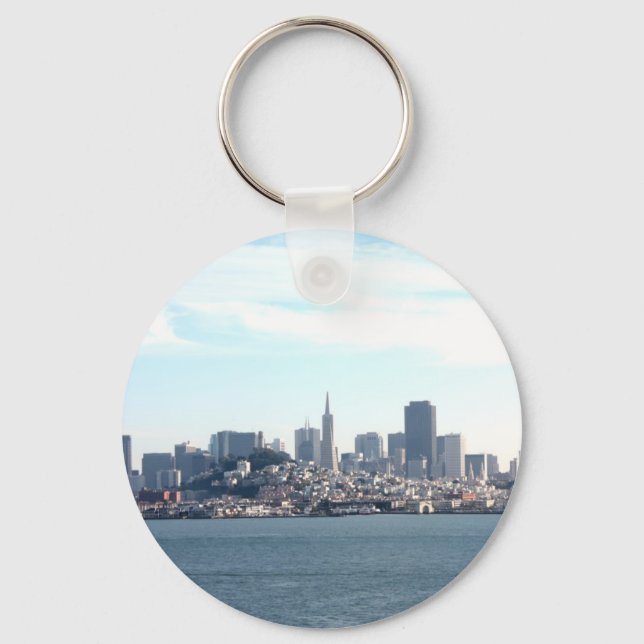 San Francisco City View från Bay Nyckelring (Framsida)