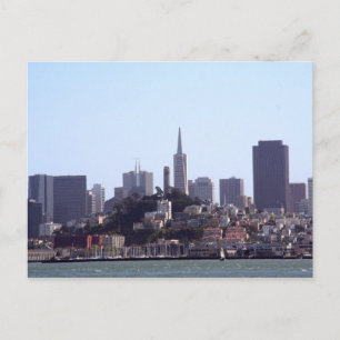San Francisco City View Vykort