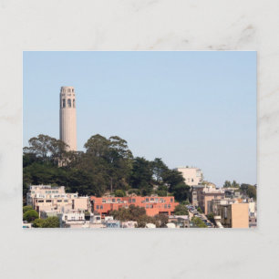 San Francisco Coit Torn Vykort
