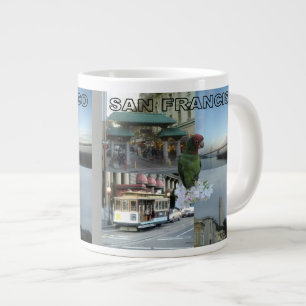 San Francisco Collage Jumbo Mugg