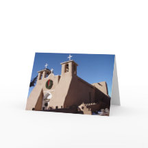 San Francisco de Asis Uppdrag kyrka vid jul