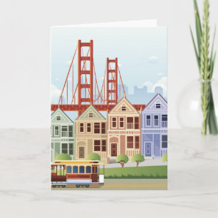 San Francisco   de målade damerna Kort