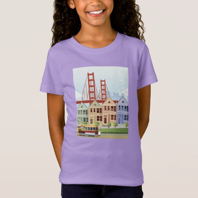 San Francisco | de målade damerna T Shirt (Framsida)