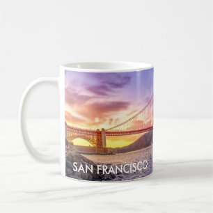 San Francisco - den guld- grinden överbryggar Kaffemugg