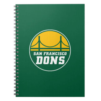 San Francisco Dons Anteckningsbok