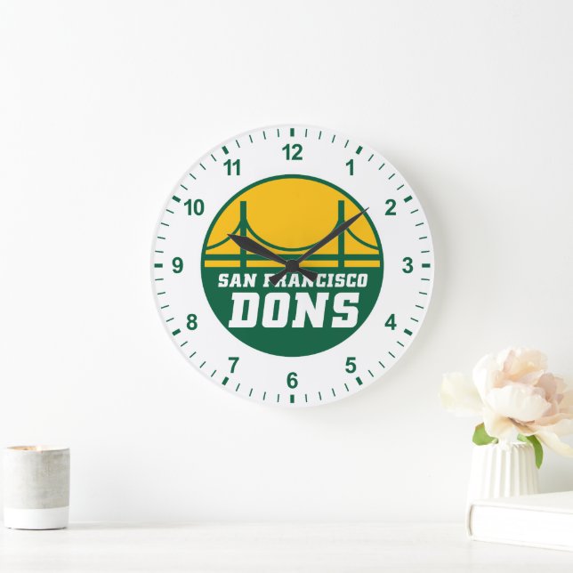 San Francisco Dons Stor Klocka (Hem)