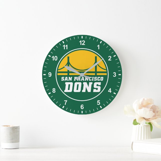 San Francisco Dons Stor Klocka (Hem)