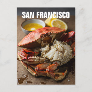 San Francisco Dungeness Crab Vykort