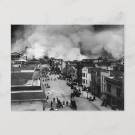 San Francisco Earthquake Vykort