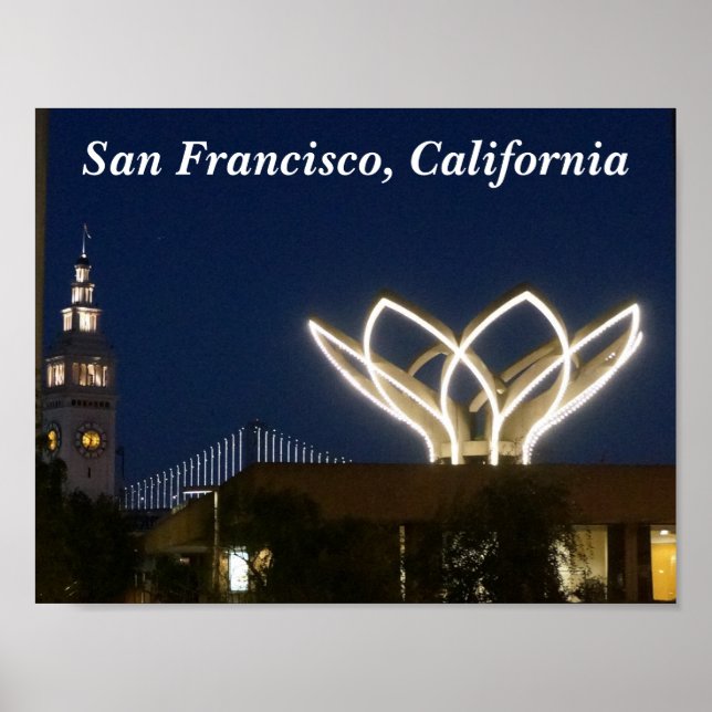 San Francisco Embarcadero #2 Poster (Framsidan)