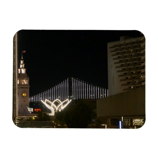 San Francisco Embarcadero #6 Magnet (Horisontell)