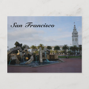 San Francisco Embarcadero-vykort Vykort