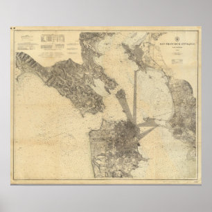 San Francisco Entrance, Kalifornien Poster
