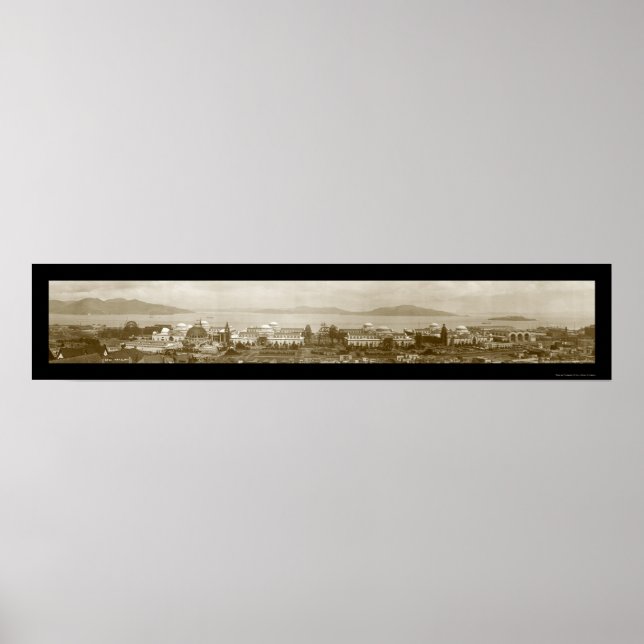 San Francisco Expo Photo 1914 Poster (Framsidan)