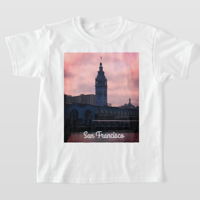 San Francisco Ferry Bygger #8-2 T-shirt (Laydown)