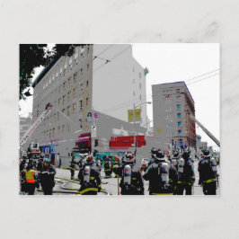 San Francisco Fire på scenen Vykort