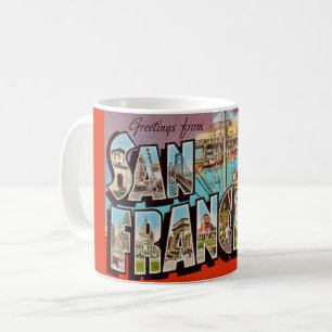San Francisco Fishermans Wharf Kaffemugg
